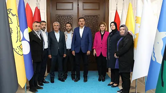 AK Parti'den Başkan Güder'e Teşekkür Ziyareti