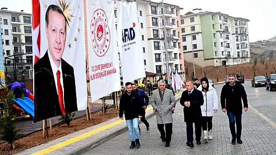 Vali Ersin Yazıcı'dan TOKİ Konutlarında İnceleme