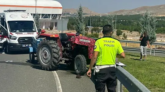 İnönü Üniversitesi Girişi Yonca Kavşak'ta Yaralamalı Trafik Kazası