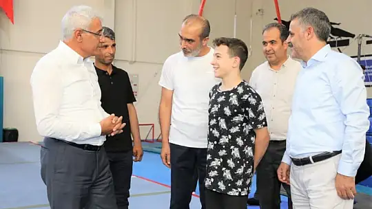 Başkan Güder, Gençlerin Spor Keyfine Ortak Oldu