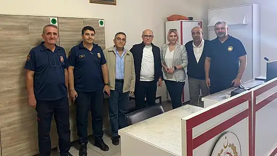 İYİ Parti Battalgazi İlçe Teşkilatından İtfaiye Dairesine Ziyaret