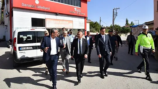 Vali Yazıcı'dan Turizm Merkezi Darende'ye Ziyaret