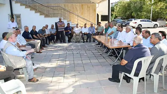 Başkan Güder ve Milletvekili Babacan'dan Mahalle Ziyaretleri