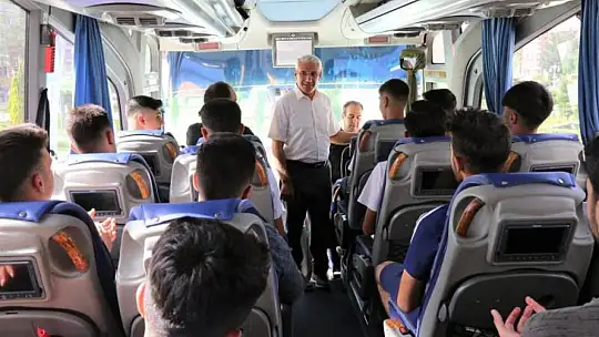 Battalgazili Gençler Milli Mücadele Kampına Uğurlandı