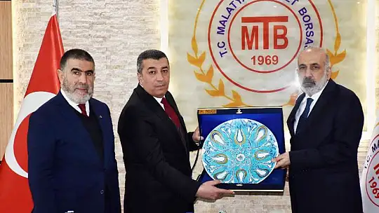 Diyarbakır TSO Heyetinden Ticaret Borsasına Ziyaret