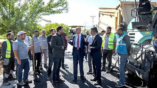 Er' Bu Yol Sadece Mahallelerimizi Değil Gönüllerimizi De Birbirine Bağlayacak'