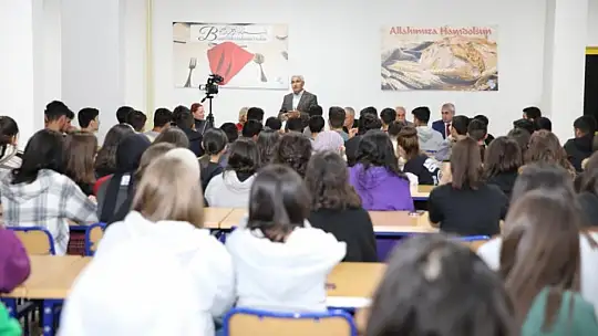 Başkan Güder, Öğrencilere Tecrübelerini Aktardı