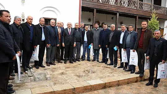 Başkan Güder, Muhtarların Sorunlarını Dinledi