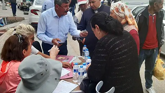 CHP'de Üye Kayıtlarına Kuluncak'ta Devam