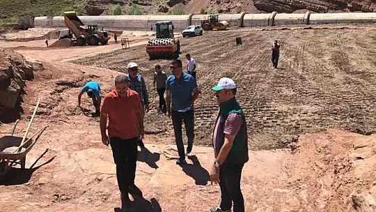 DSİ 9. Bölge Müdürü Akyürek Malatya'da İncelemelerde Bulundu
