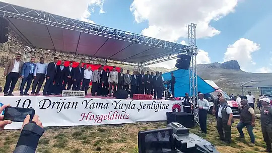 10. Drijan Yama Yayla Şenliği Coşkuyla Kutlandı