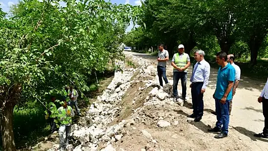'Samanköy'ün Yollarını Güvenli Hale Getiriyoruz'