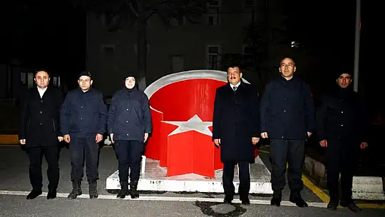Başkan Gürkan, Yeni Yıla Görevi Başında Giren Personelleri Ziyaret Etti