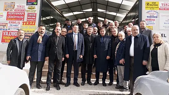 Karaman ve Göçmez 6 Şubat'ın Yıldönümünde Malatya'da Etkinliklere Katıldı