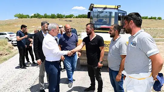 Başkan Çınar' Tohma Mahallemizin Yol Ağını Nitelikli Hale Getiriyoruz'