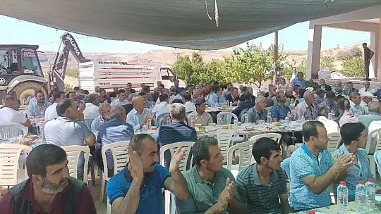 Başkan Gürkan'dan Yazıhan İlçesi Erecek Mahallesine Ziyaret