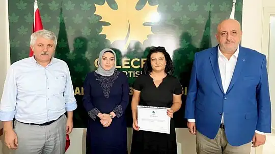 Gelecek Partisi Yeşilyurt İlçe Kadın Kollarına Atama