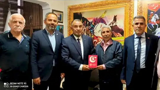 Mevlid Kandilinde Türk Ocağına Anlamlı Ziyaret