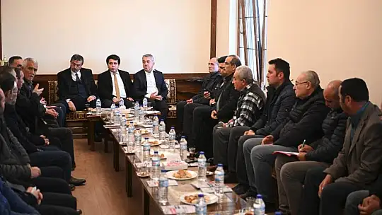 Kayseri İl Müdürü Şahin'den Bilgilendirme Toplantılarına Üreticilerden Büyük İlgi