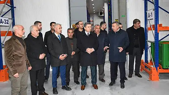 Şire Pazarı ve Kuru Kayısı Lisanslı Depo Tesislerinde İnceleme Gezisi