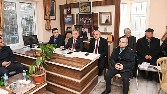 Tarım ve Orman İl Müdürü Şahin Çiftçi Buluşmalarına Devam Ediyor