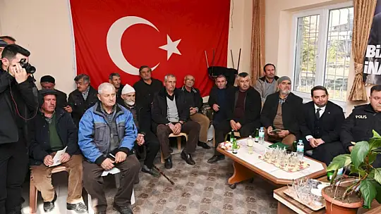 Tarım ve Orman İl Müdürü Şahin Çiftçi Buluşmalarına Devam Ediyor