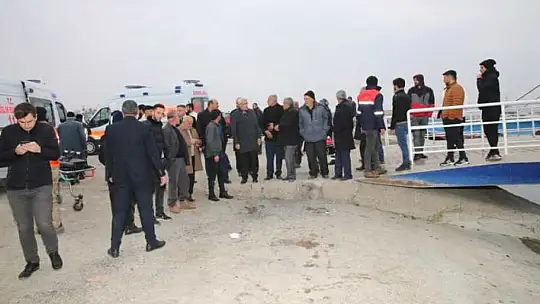 Battalgazi Feribot İskelesinde Korkunç Kaza