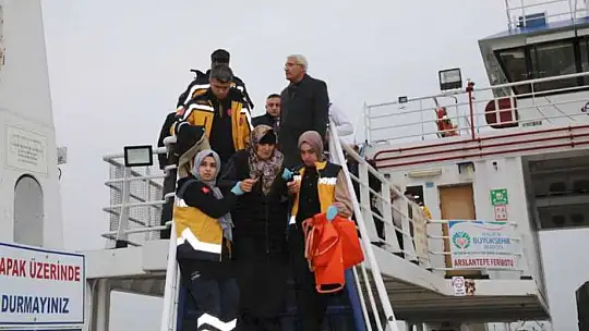 Battalgazi Feribot İskelesinde Korkunç Kaza
