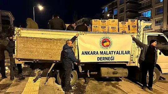 Ankara'daki Hemşerilerimiz Malatya İçin Toplandılar