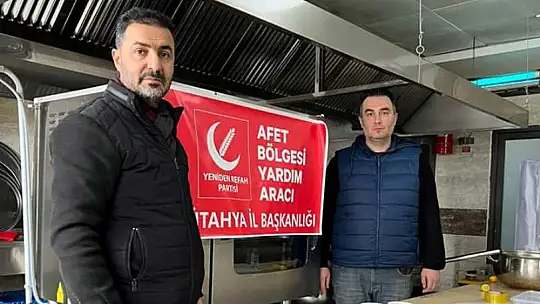 Yeniden Refah Partisi İl Teşkilatından Yardımlar Sürüyor