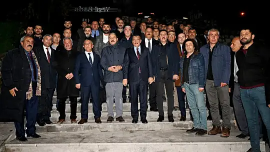 Yeşilyurt Şoförler ve Minibüsçüler Esnaf Odasından Başkan Gürkan'a Destek Toplantısı