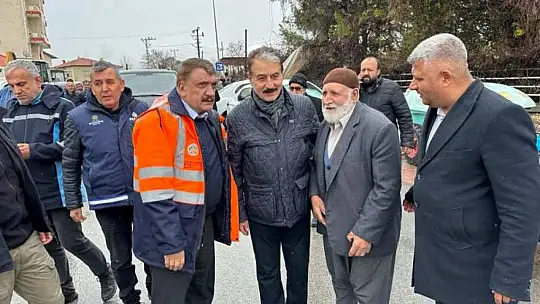 Başkan Gürkan'dan Akçadağ İlçesinde İnceleme