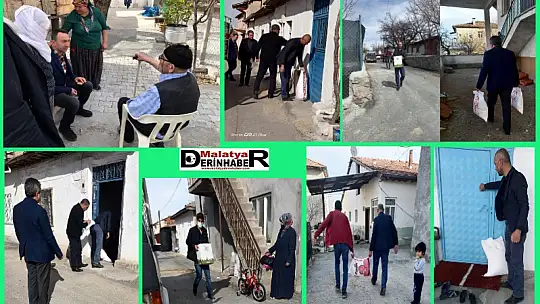 Akçadağder Yardımları Ulaştırıyor