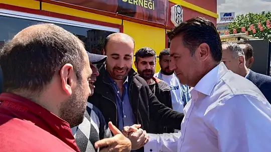 İYİ Parti Heyetinden Derebeyleri Malatyaspor Taraftarlar Derneğine Ziyaret
