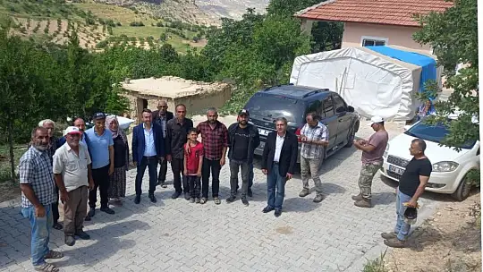 Akçadağ Keklikpınar Sakinlerinden Hizmet Tepkisi