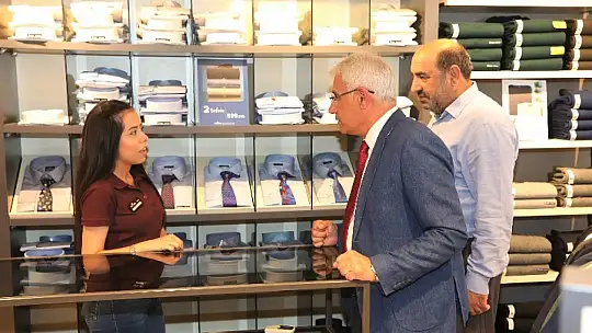 Başkan Güder, Mesaiye Esnaf Ziyaretiyle Başladı