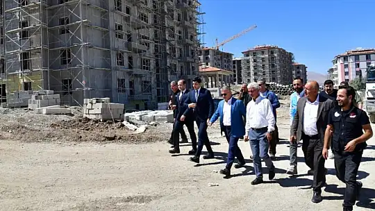 Vali Ersin Yazıcı Doğanşehir İlçesinde İncelemelerde Bulundu