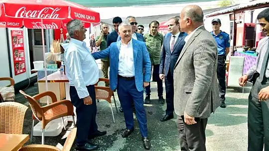 Vali Ersin Yazıcı Doğanşehir İlçesinde İncelemelerde Bulundu