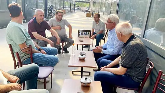 Başkan Güder Ankara Esnaf Çarşısı Esnaflarıyla Buluştu