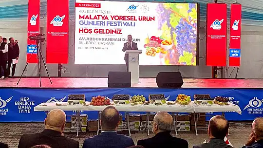MADEF Öncülüğünde 4 Geleneksel Malatya Yöresel Ürün Günleri festivali