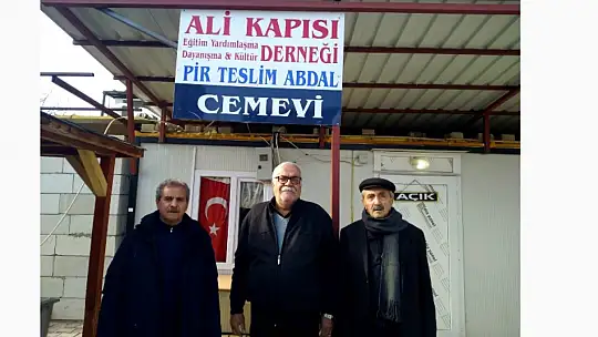 Çavuşoğlu Mahallesine Cem Evi Yapılıyor