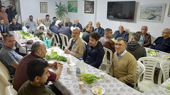 Kahramanmaraşlılar Çiğköfte Gecesinde Hasret Giderdi