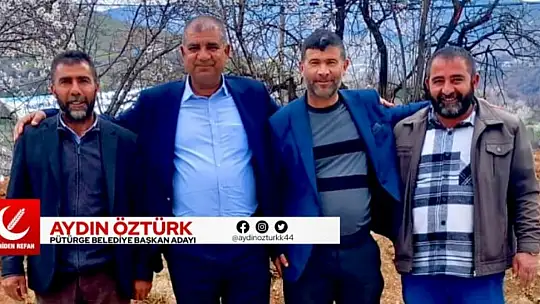 Aydın Öztürk' Pütürge Turizmin Kalbi Olacak'