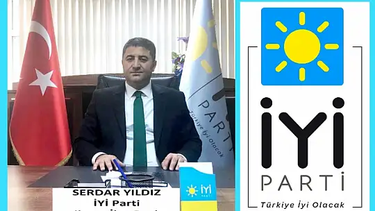 İyi Parti Yeşilyurt İlçe Başkanlığına Serdar Yıldız Atandı