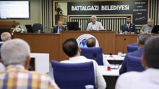 Battalgazi Meclisi Temmuz Ayı Olağan Toplantısı Tamamlandı