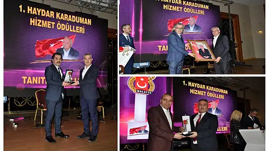 Muhteşem Gecede Haydar Karaduman Ödülleri Törenle Verildi