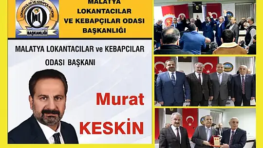 Lokantacılar ve Kebapçılar Odasında Murat Keskin Dönemi