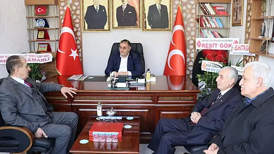 Keskin'den MHP İl Başkanı Gök'e Hayırlı Olsun Ziyareti