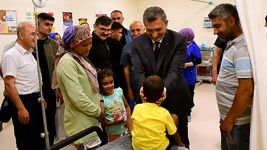Vali Şahin'den Battalgazi Devlet Hastanesine Bayram Ziyareti