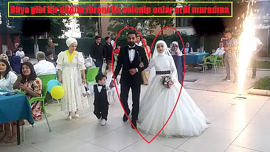 Kaya ve Duvarcı Ailelerinin Mutlu Günü